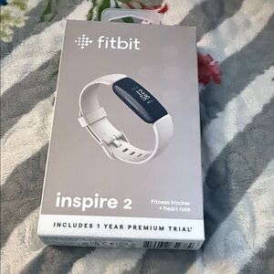 Fitbit Inspire 2 Smartwatch - Black and White